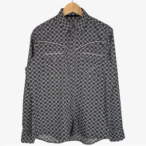 ROCK 47 by Wrangler western shirt size M